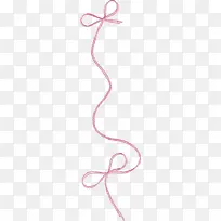 白绳子 蝴蝶结绳子