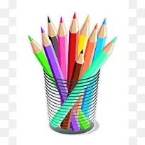 彩色 铅笔 图标 组合3