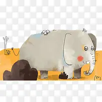 卡通大象