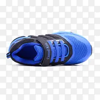 产品实物蓝色球鞋运动鞋