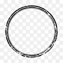 黑色圆环
