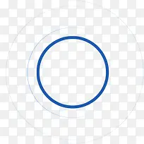 蓝色圆环背景
