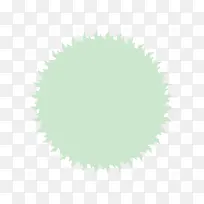 绿色圆环装饰矢量图