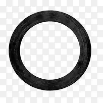 黑色创意圆环