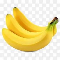 新鲜香蕉实物