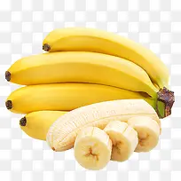 新鲜香蕉黄色