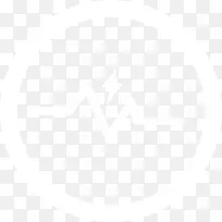 创意手绘扁平风格闪电