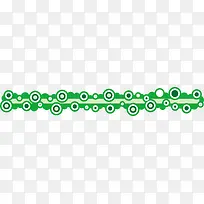绿色底纹装饰矢量图