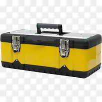 工具箱黄色行李箱免抠图