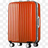 高清活动红色行李箱