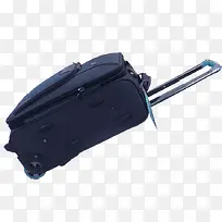 高清摄影蓝色的行李箱