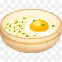 鸡蛋汤面元素