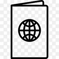 护照与网格图标