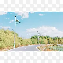 韩式公路美丽风景