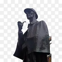 伦敦福尔摩斯铜像