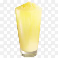 黄色柠檬刨冰