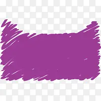 紫色线条涂鸦海报