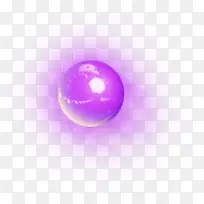紫色圆球图片