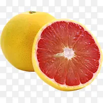 红心柚子水果颗粒
