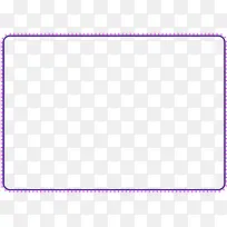 紫色圆珠边框装饰