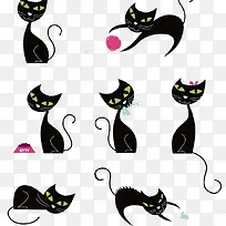 猫猫插画素材