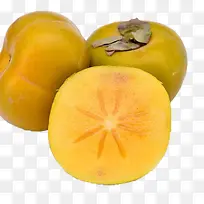 黄色脆柿