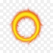 火圈圆环元素