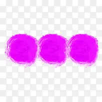 紫色创意圆形图案