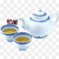中国风茶壶喝茶茶杯