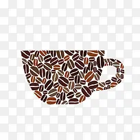 创意咖啡豆茶杯