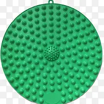 深绿色圆形指压板高清实物图