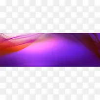 紫色科技梦幻背景banner
