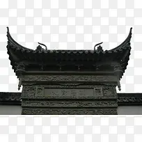 中式屋檐建筑装饰