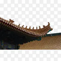 中式屋檐传统设计免抠素材