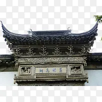 传统中式装饰屋檐设计