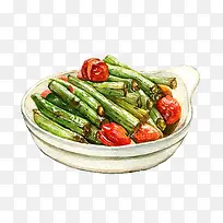 手绘食物