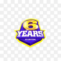6周年图标
