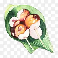 美食手绘