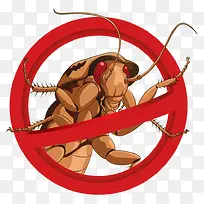 禁止昆虫图素