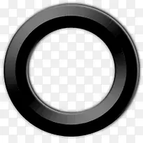 黑色圆形圆圈