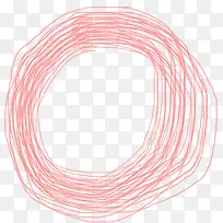 圆形效果活动红色图