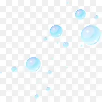 漂浮透明晶莹泡泡