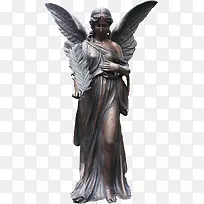铜色小天使立体铜像