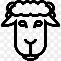 羊脸图标
