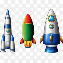 三个小火箭