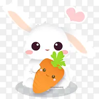 小白兔胡萝卜