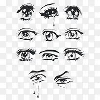 手绘眼睛