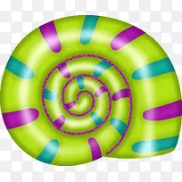 彩色海螺