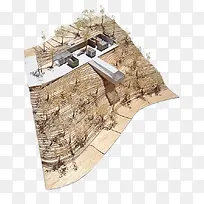 建筑别墅模型