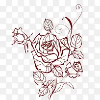 花纹 玫瑰